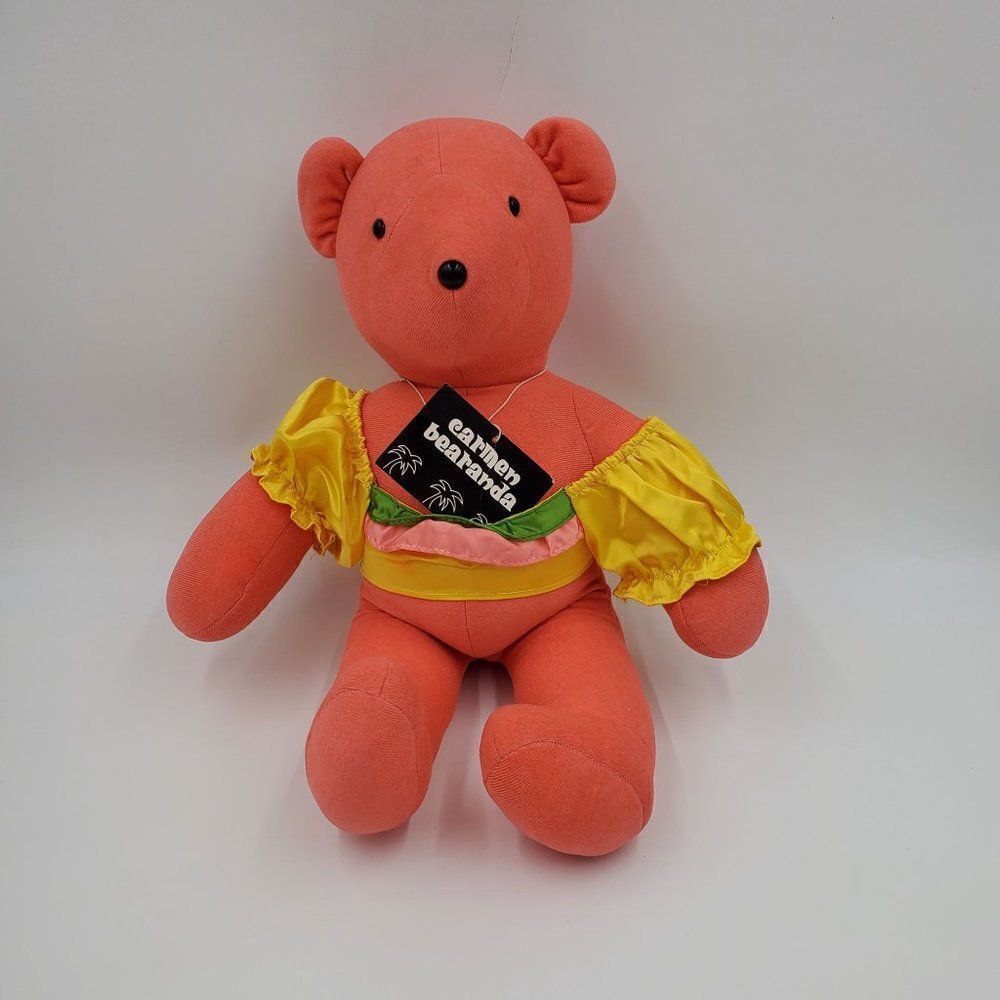 Vintage VIB Bear Carmen Bearanda Pink Plush  North American Bear Company 21"